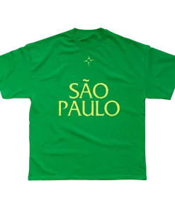 São Paulo City Tee Green