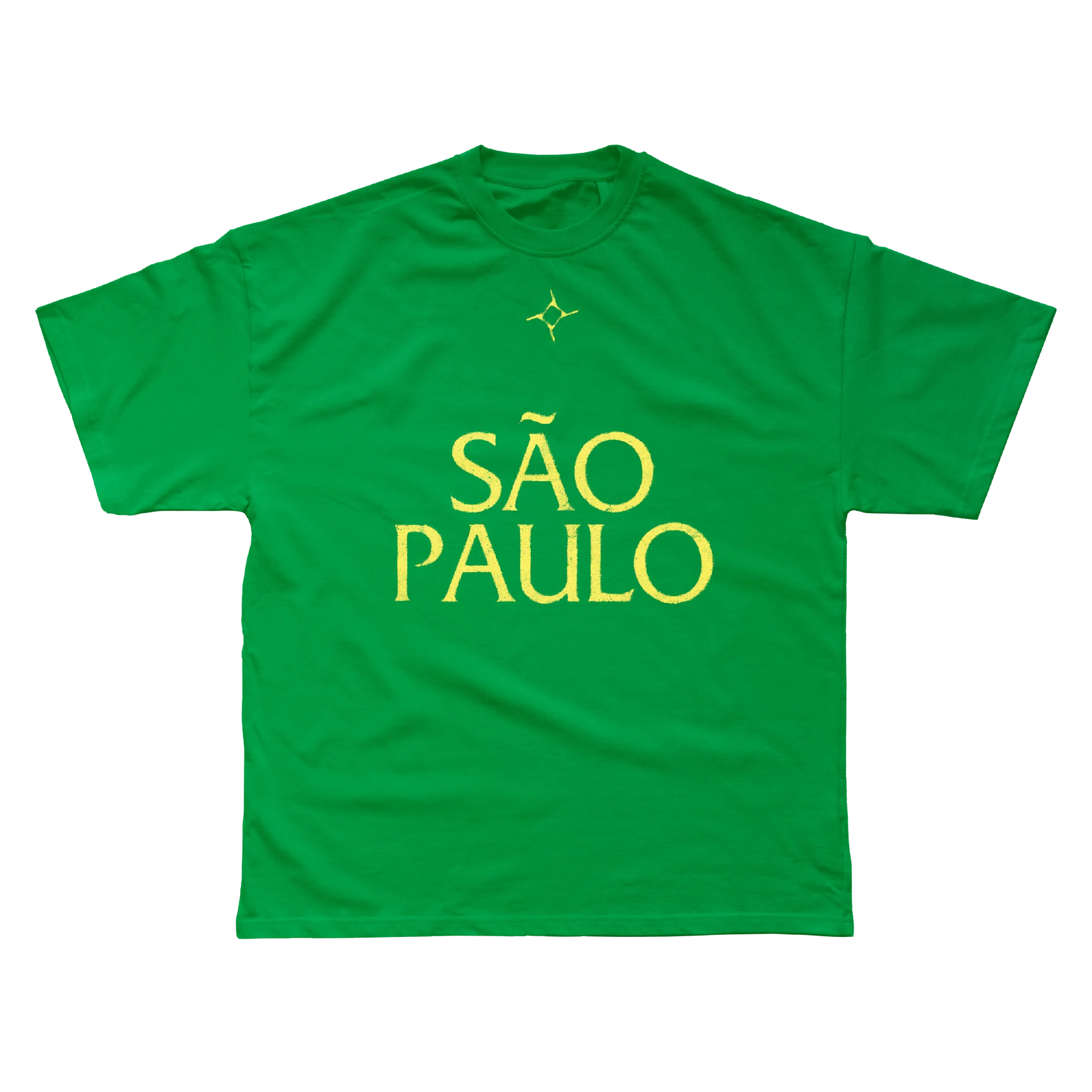 São Paulo City Tee Green