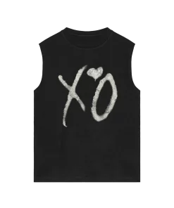 São Paulo XO Logo Cut Off Tee Black