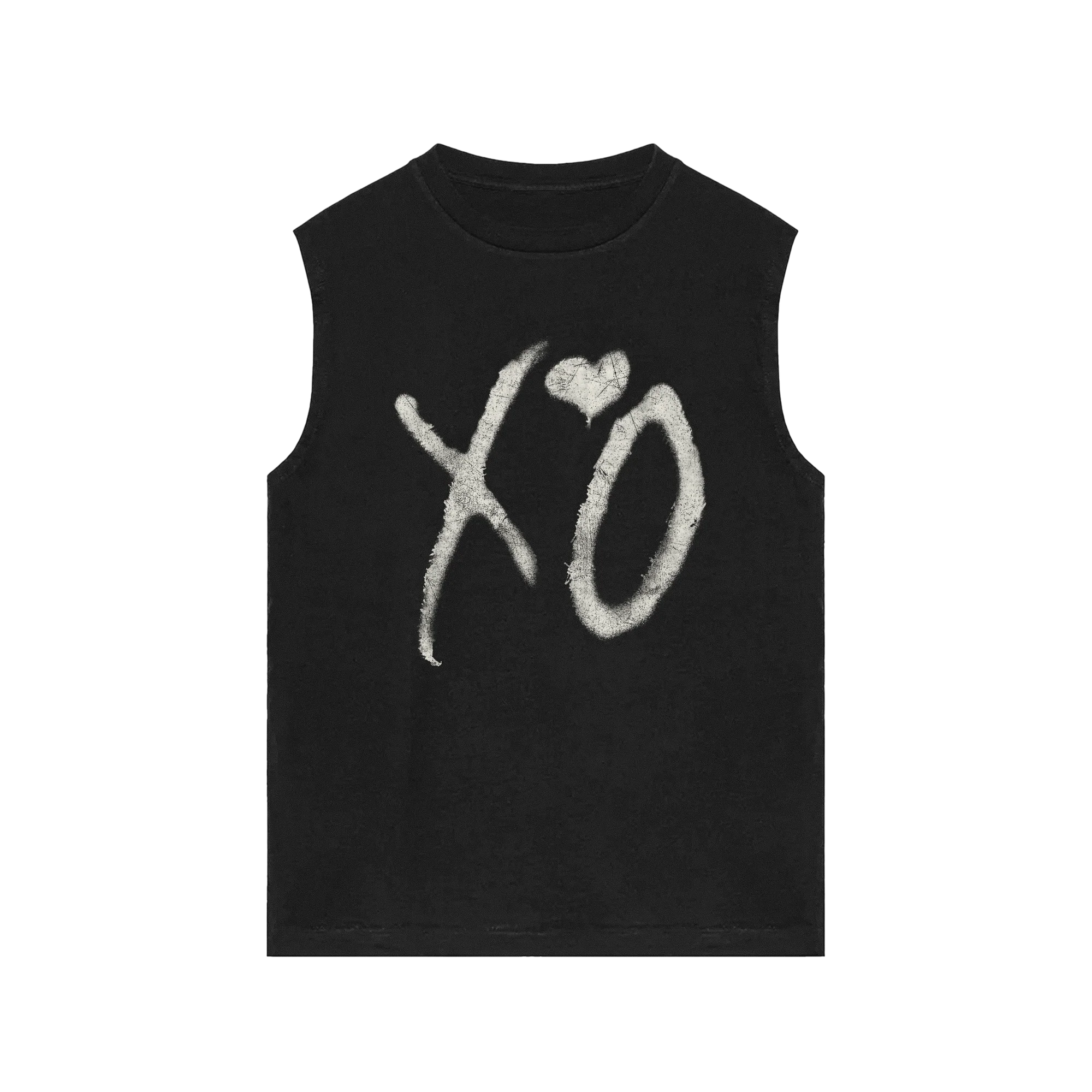 São Paulo XO Logo Cut Off Tee Black