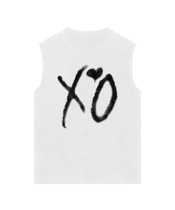 São Paulo XO Logo Cut Off Tee Black