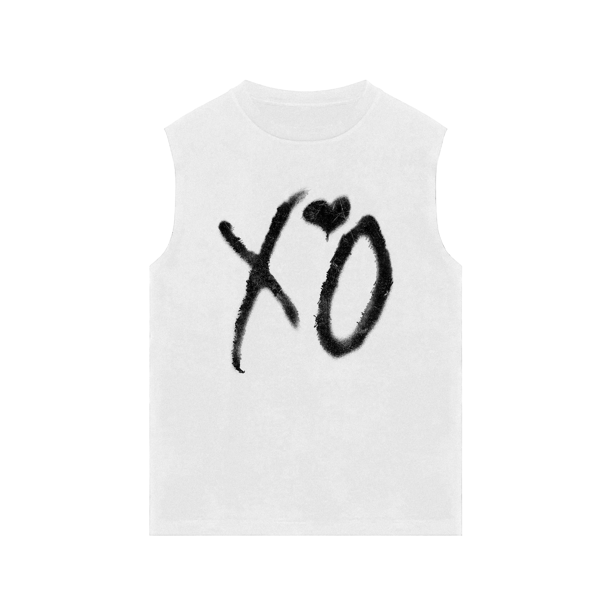 São Paulo XO Logo Cut Off Tee Black