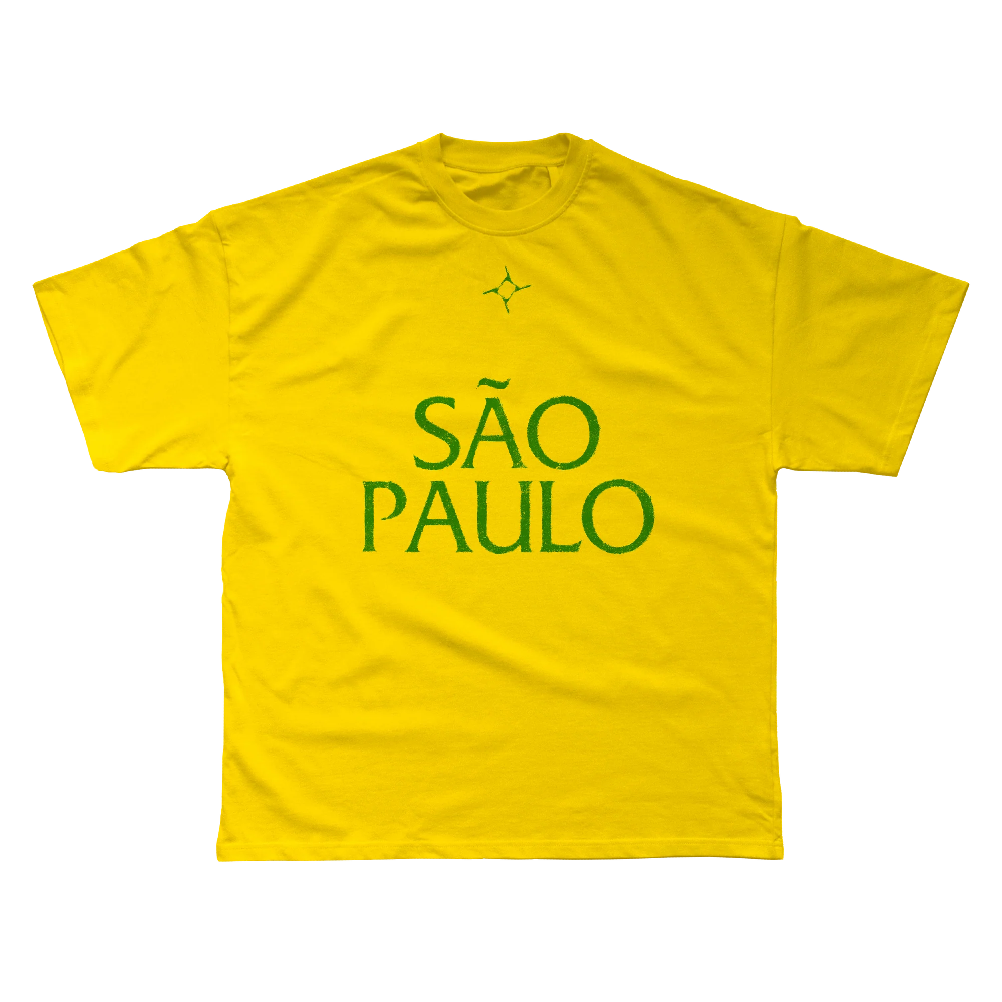 São Paulo City Tee Yellow