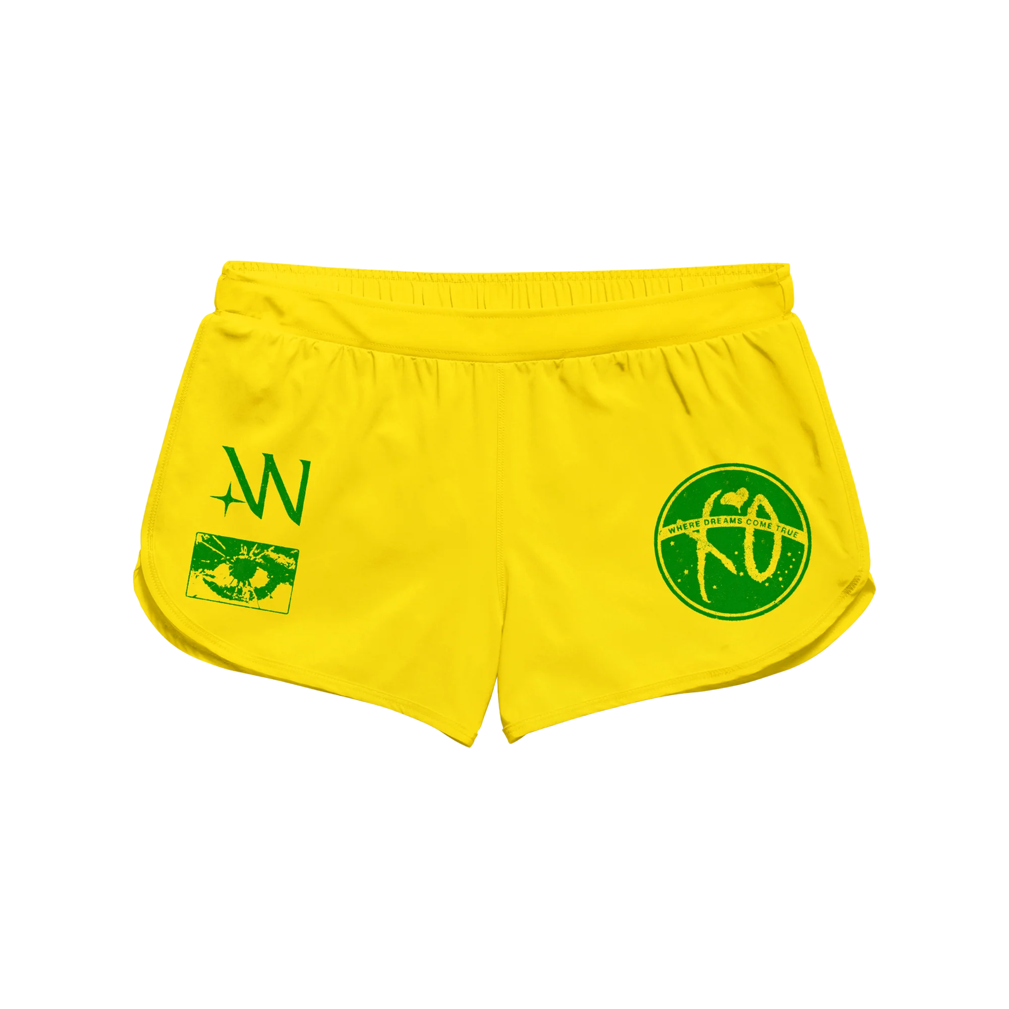 São Paulo XO Women's Rally Shorts Green