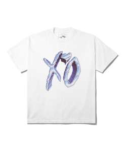 DAWN FM CHROME XO LOGO TEE WHITE