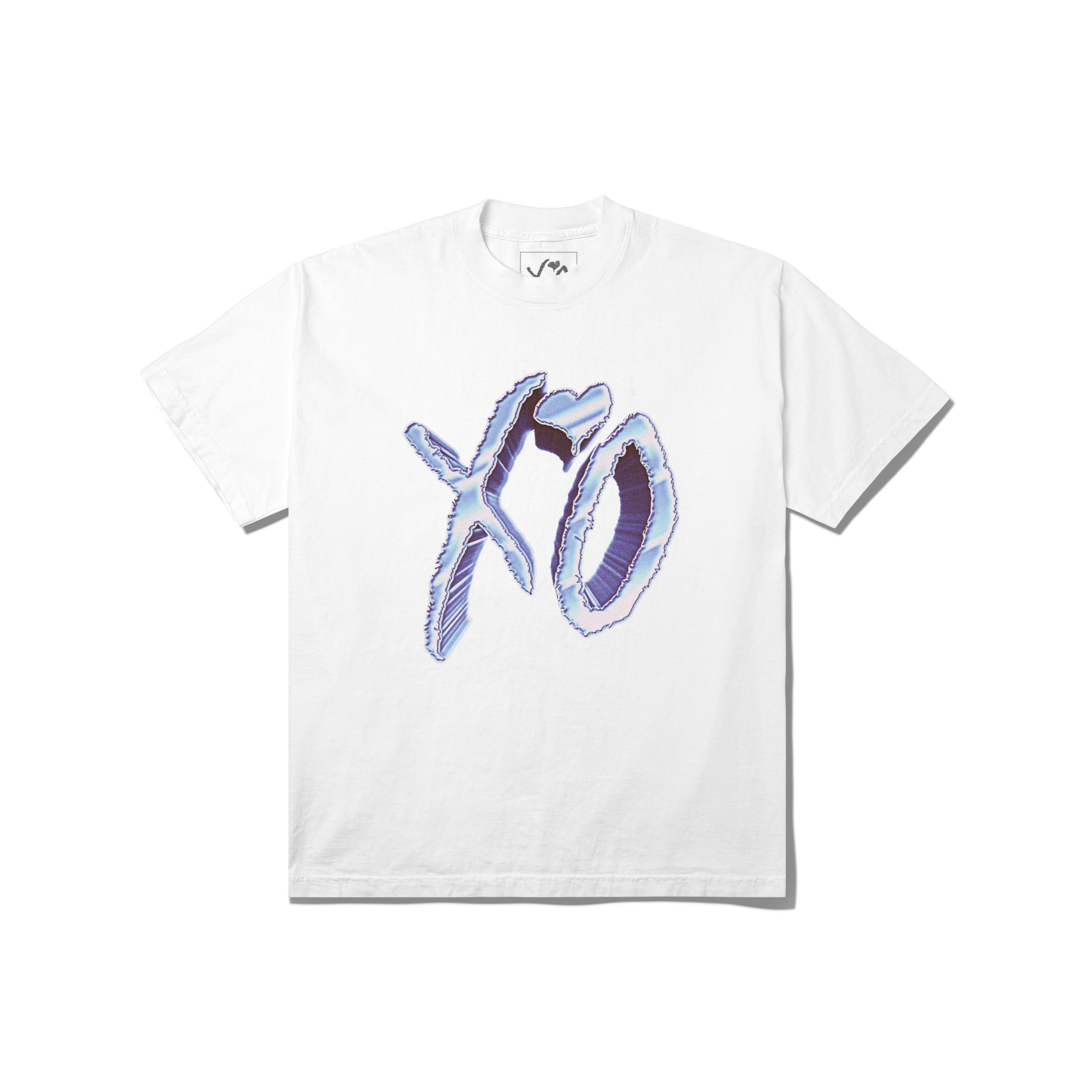 DAWN FM CHROME XO LOGO TEE WHITE